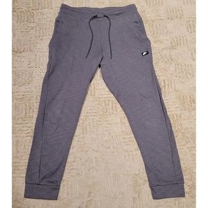 Nike NSW Optic Jogger Pants Mens L Dark Grey 28" Cotton Polyester CV9108-021